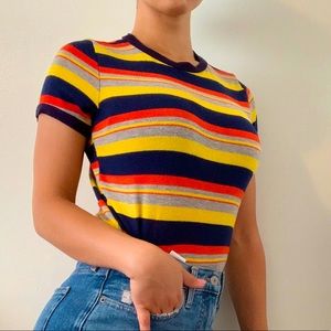 70’sshort sleeved vintage top